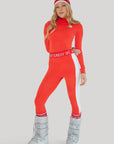 Racer Stripe Base Layer Set - Red