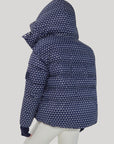 Apricity Oversized Ski Jacket - Navy / White