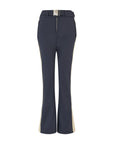 Stripe Perfect Ski Pant - Black / Camel