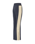 Stripe Perfect Ski Pant - Black / Camel
