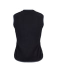 Teddy Gilet - Black / Grey