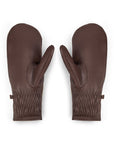 Wanderlust Shearling Ski Mittens - Chocolate