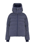 Apricity Oversized Ski Jacket - Navy / White