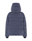Apricity Oversized Ski Jacket - Navy / White