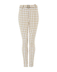 Slalom Ski Pants - Nude Houndstooth