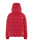Apricity Oversized Ski Jacket - Red / White