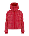 Apricity Oversized Ski Jacket - Red / White