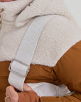 Sherpa Quilted Rucksack - White