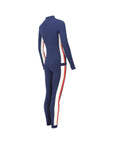 Racer Stripe Base Layer Set - Navy