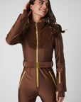 Sherpa Ski Suit - Chocolate