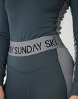 Racer Stripe Base Layer Set - Anthracite