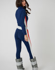 Racer Stripe Base Layer Set - Navy