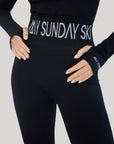 Ribbed Base Layer Set - Black