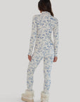 Toile de Jouy Base Layer Set - Blue