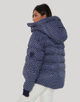 Apricity Oversized Ski Jacket - Navy / White