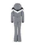 Chevron Ski Suit - Houndstooth
