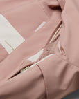 Zenith Ski Suit - Dusty Pink / White