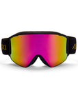 Celestial Goggles: Black Strap / Gray Pink Lens