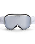 Celestial Goggles: White Strap / Gray Mirror Lens