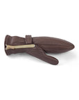 Wanderlust Shearling Ski Mittens - Chocolate