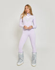 Chevron Base Layer Set - Lilac