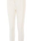 Slalom Ski Pants - Snow Sparkle White