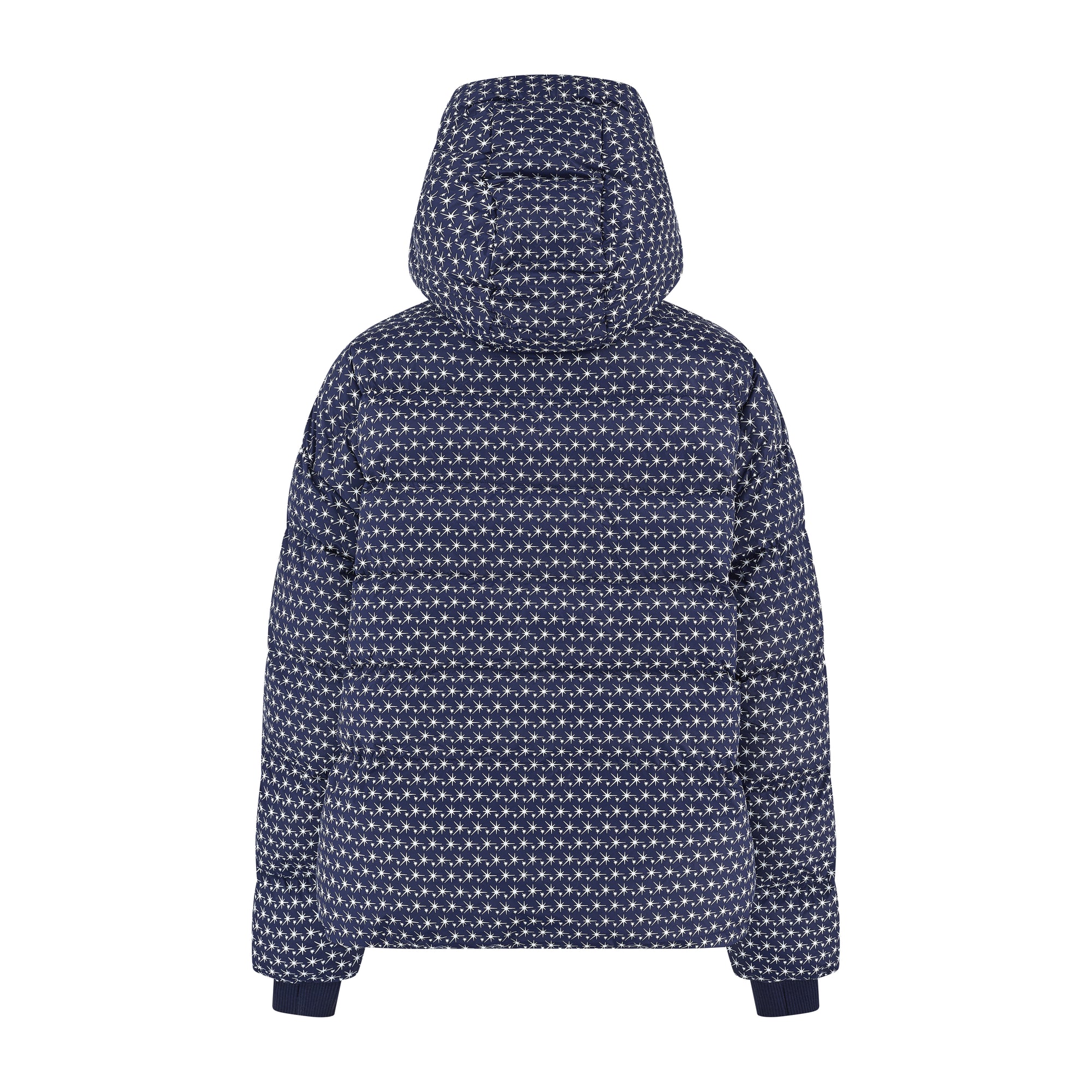 Apricity Oversized Ski Jacket - Navy / White