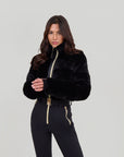 Altitude Faux Fur Ski Suit - Panthère