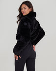 Altitude Faux Fur Ski Suit - Panthère