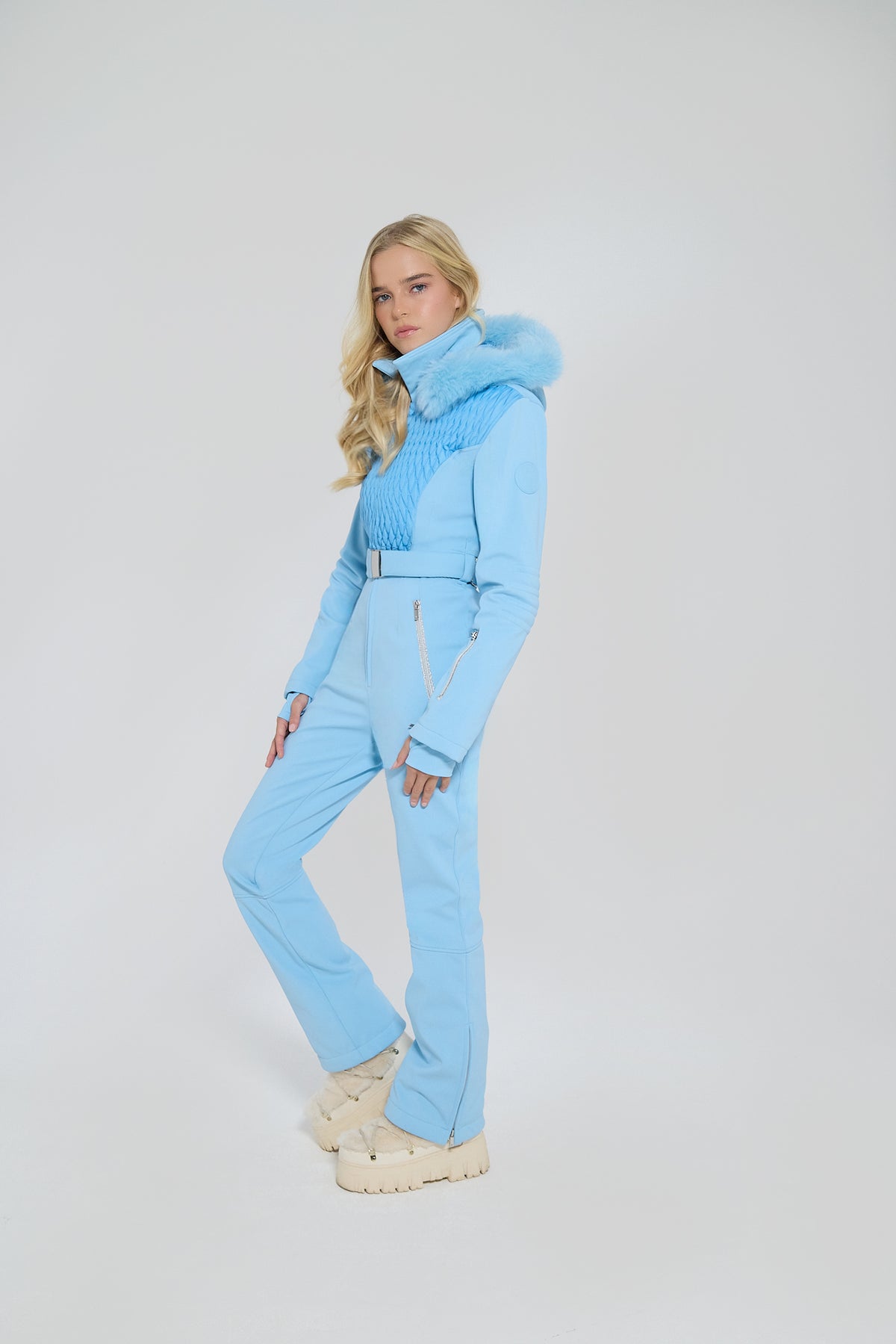 Élégance Courchevel Ski Suit - side