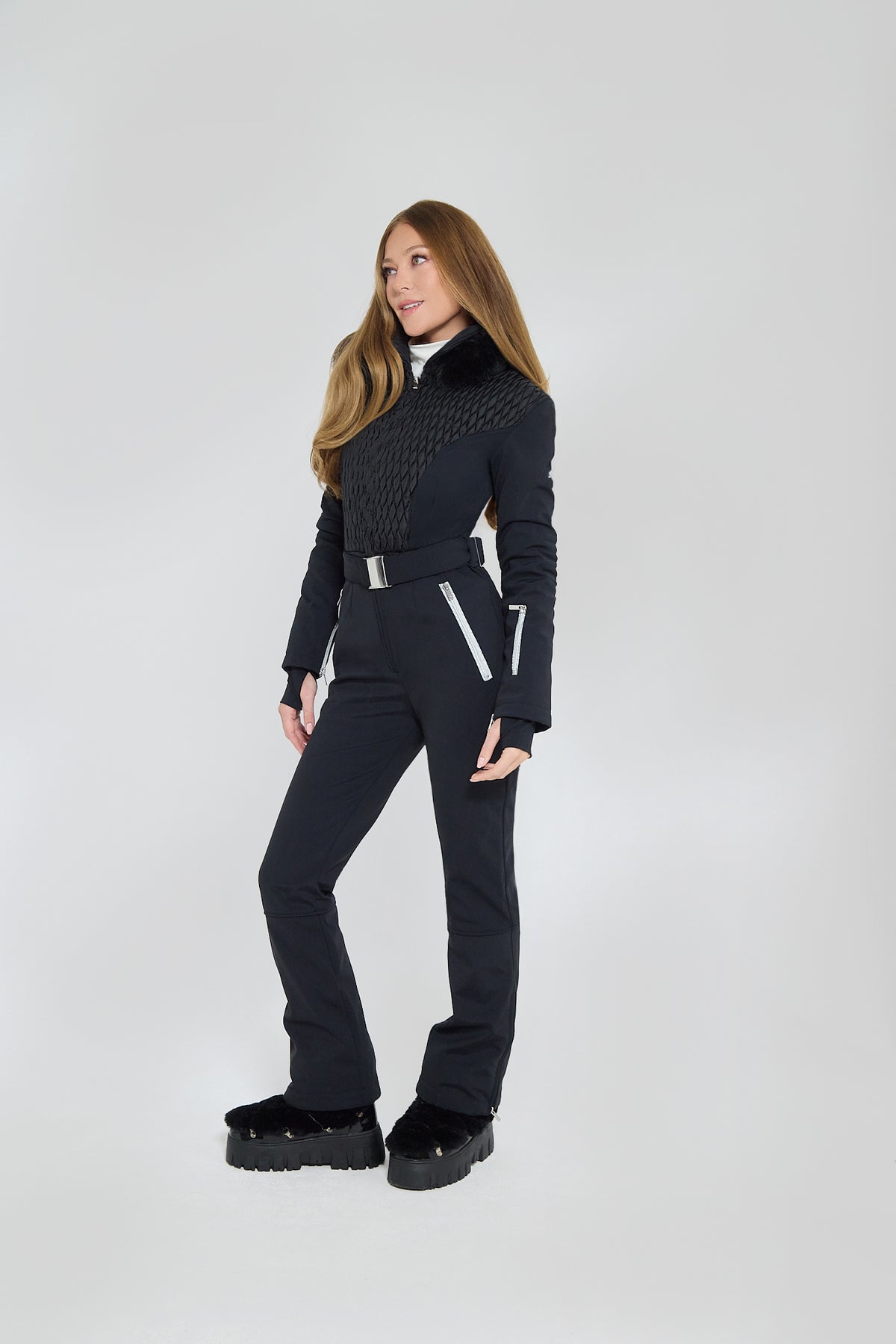 Élégance Cortina Ski Suit - front