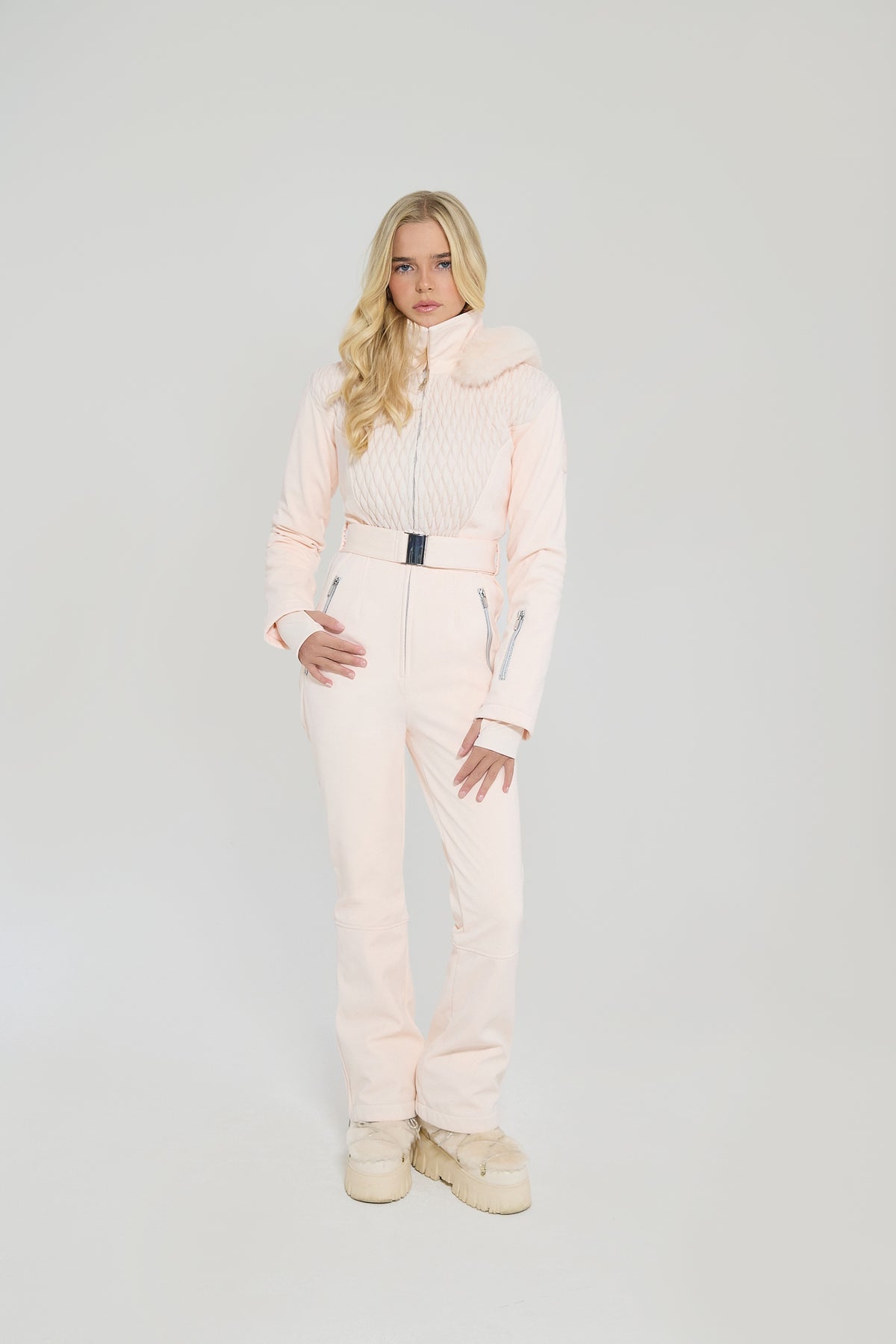 Élégance Megève Ski Suit - front