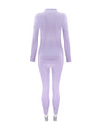 Chevron Base Layer Set - Lilac