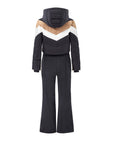 Chevron Ski Suit - Black
