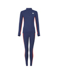 Racer Stripe Base Layer Set - Navy