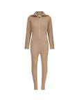 Cashmere Romper - Salted Caramel