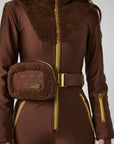 Sherpa Bum Bag - Chocolate