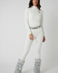 Racer Stripe Base Layer Set - Cream