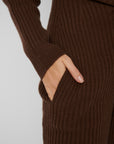 Cashmere Romper - Chocolat Chaud