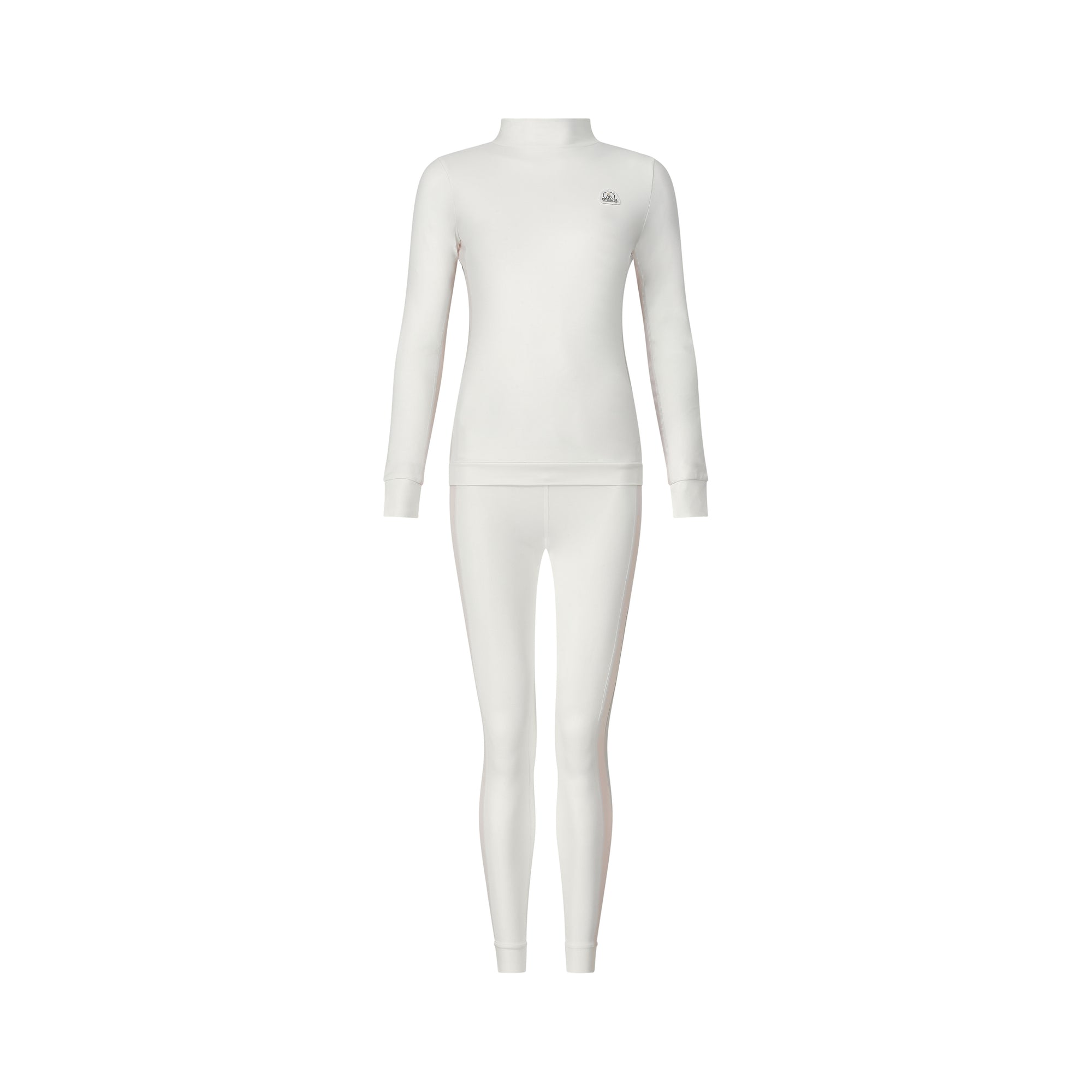 Racer Stripe Base Layer Set - White