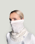 Face & Neck Gaiter - White
