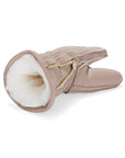 Wanderlust Shearling Ski Gloves - Latte